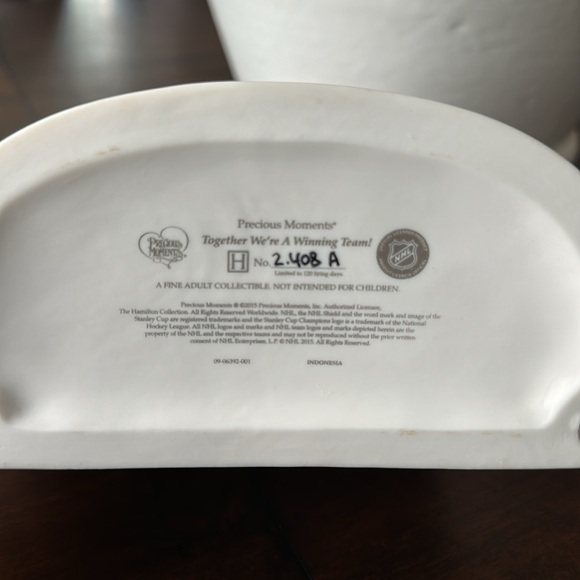 Precious Moments Blackhawks Stanley Cup - Picture 2 of 3